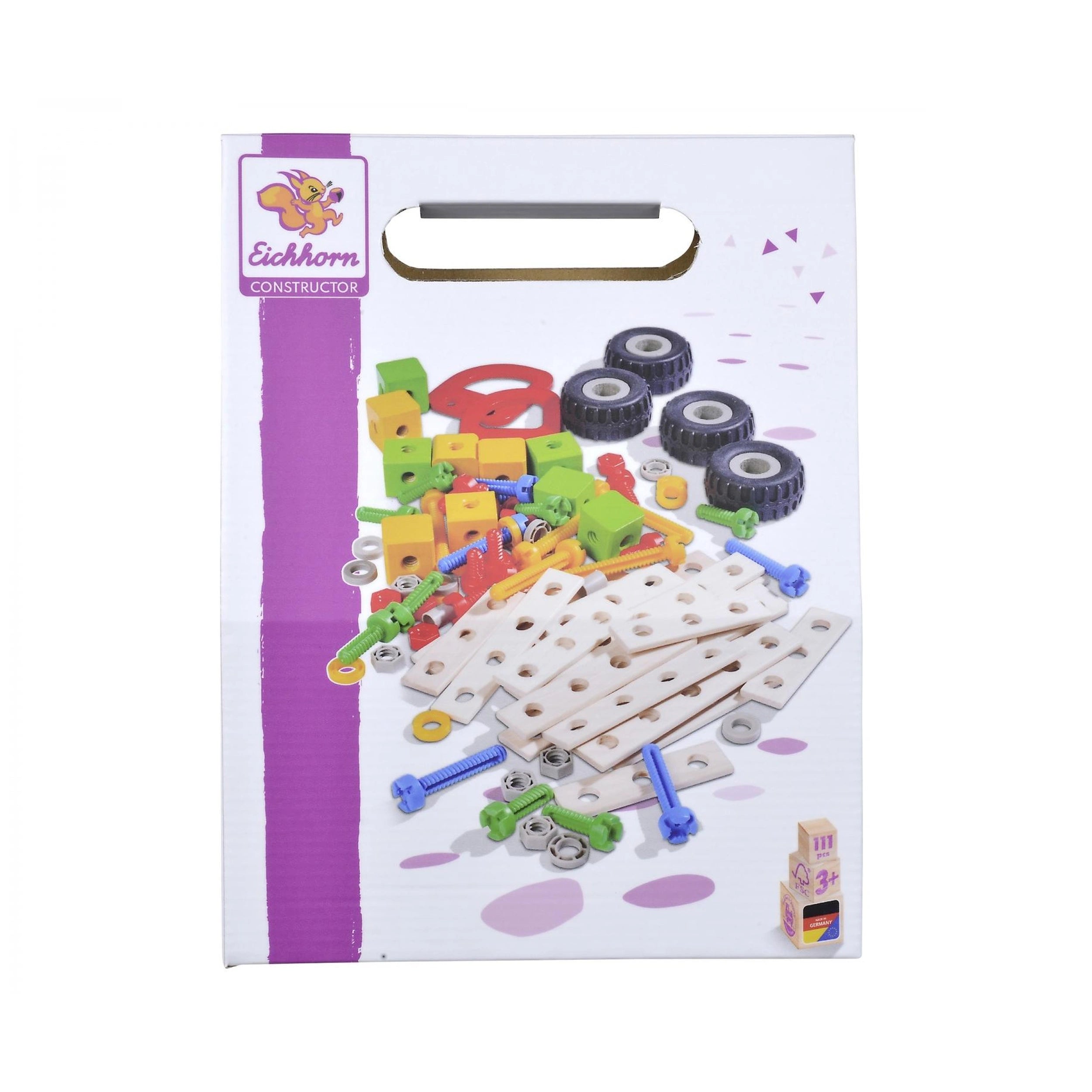 Eichhorn - Constructor Accessories - 111 Pcs - Construction Set Toys - Construction Set Toys