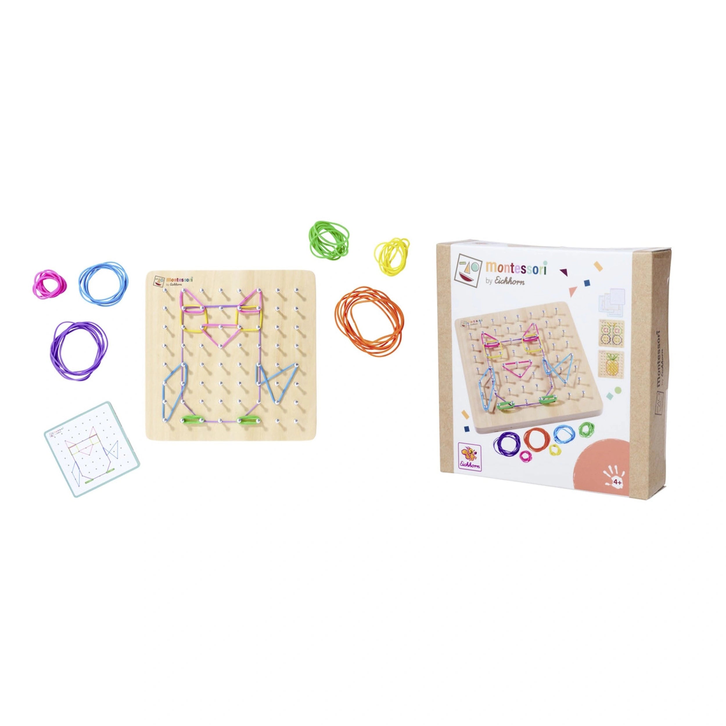 Eichhorn - Montessori Geometry Board - Educational Toys