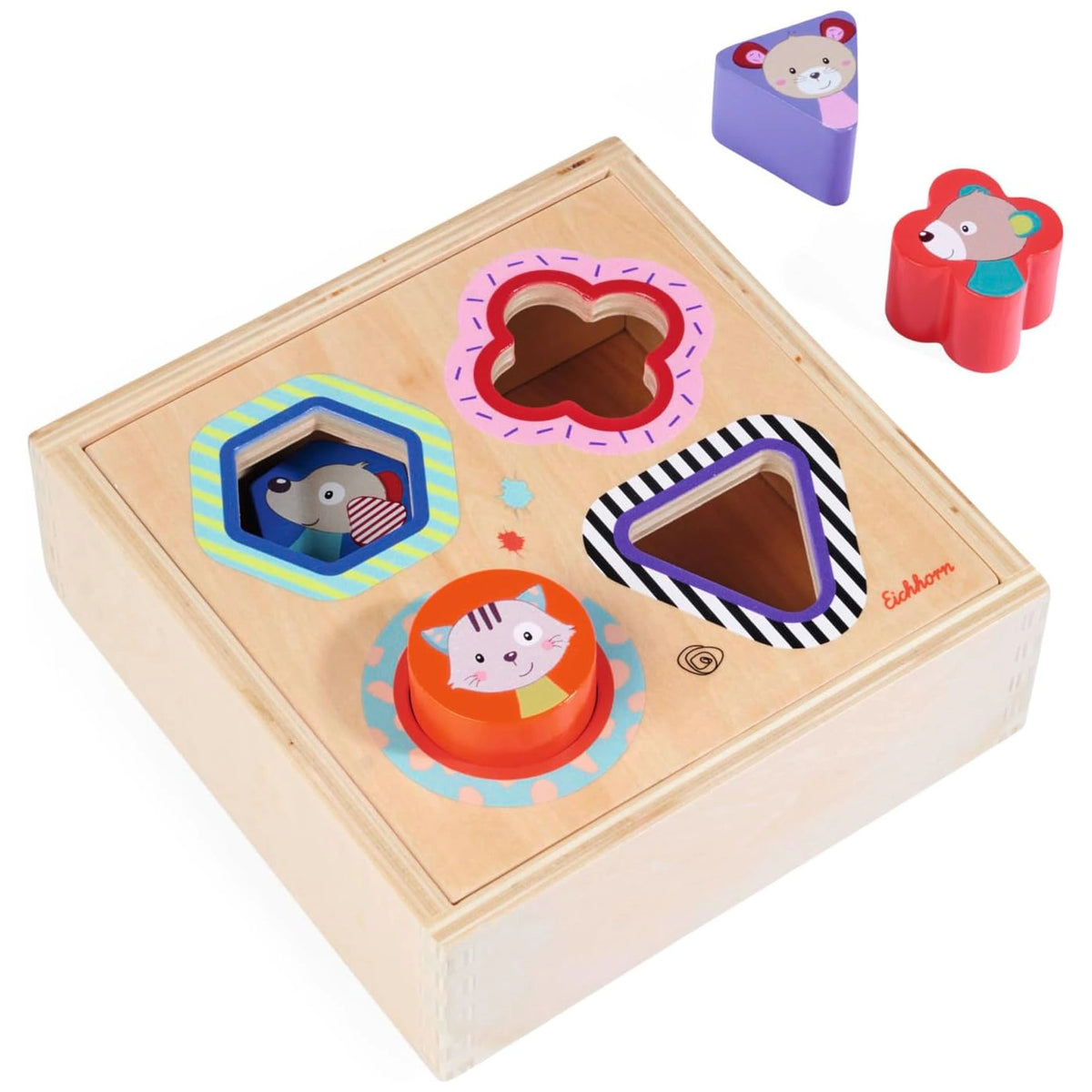 Eichhorn - Shape Sorter Box Friends - Baby Activity Toys - Baby Activity Toys