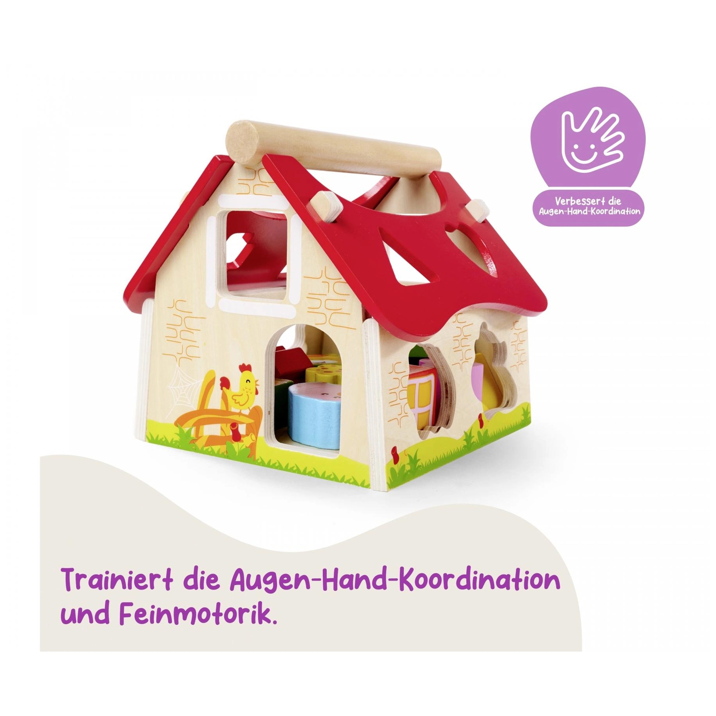 Eichhorn - Sorting Farm - Baby Activity Toys - Baby Activity Toys