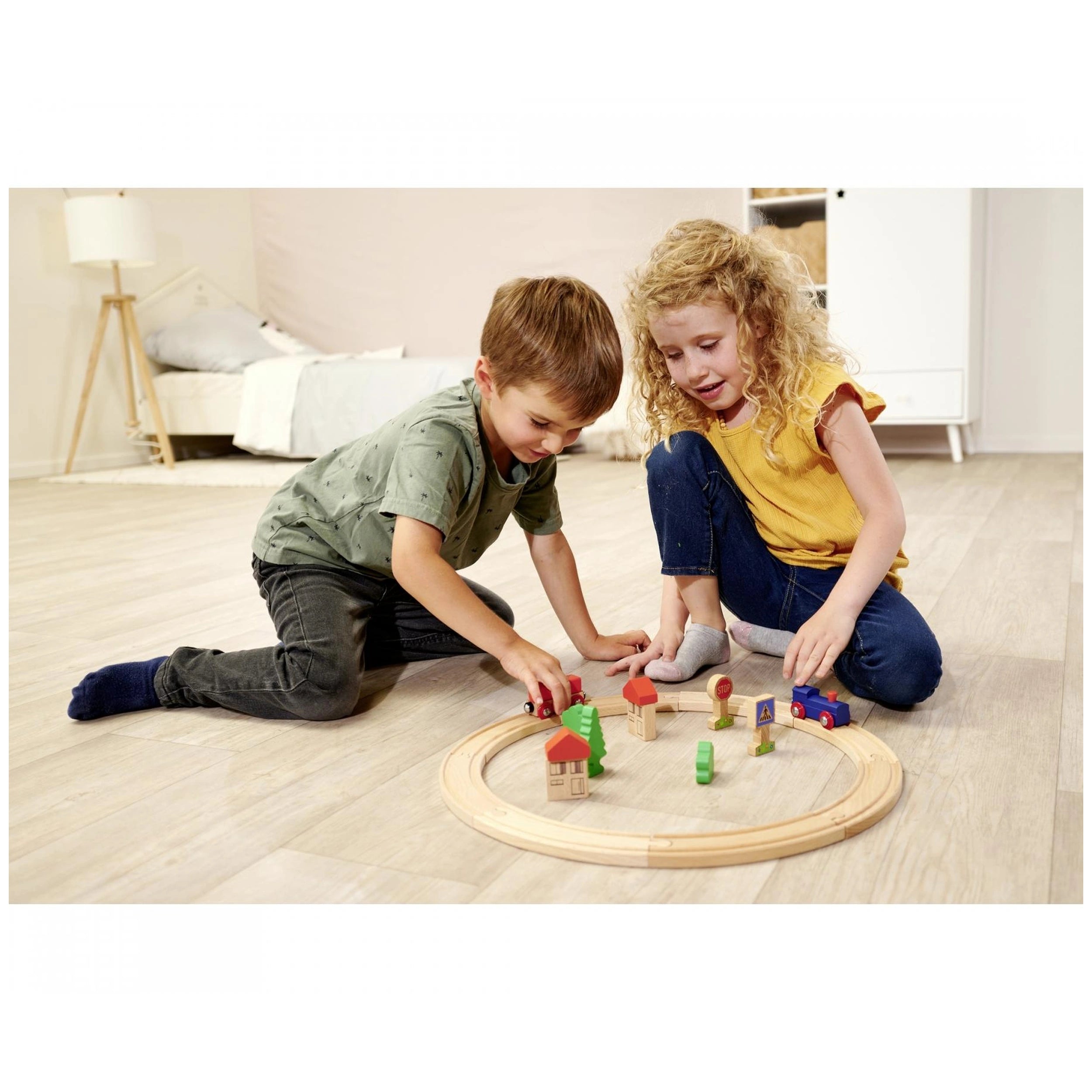 Eichhorn - Train Track Playset - 20 Pcs - Toy Trains & Train Sets - Toy Trains & Train Sets