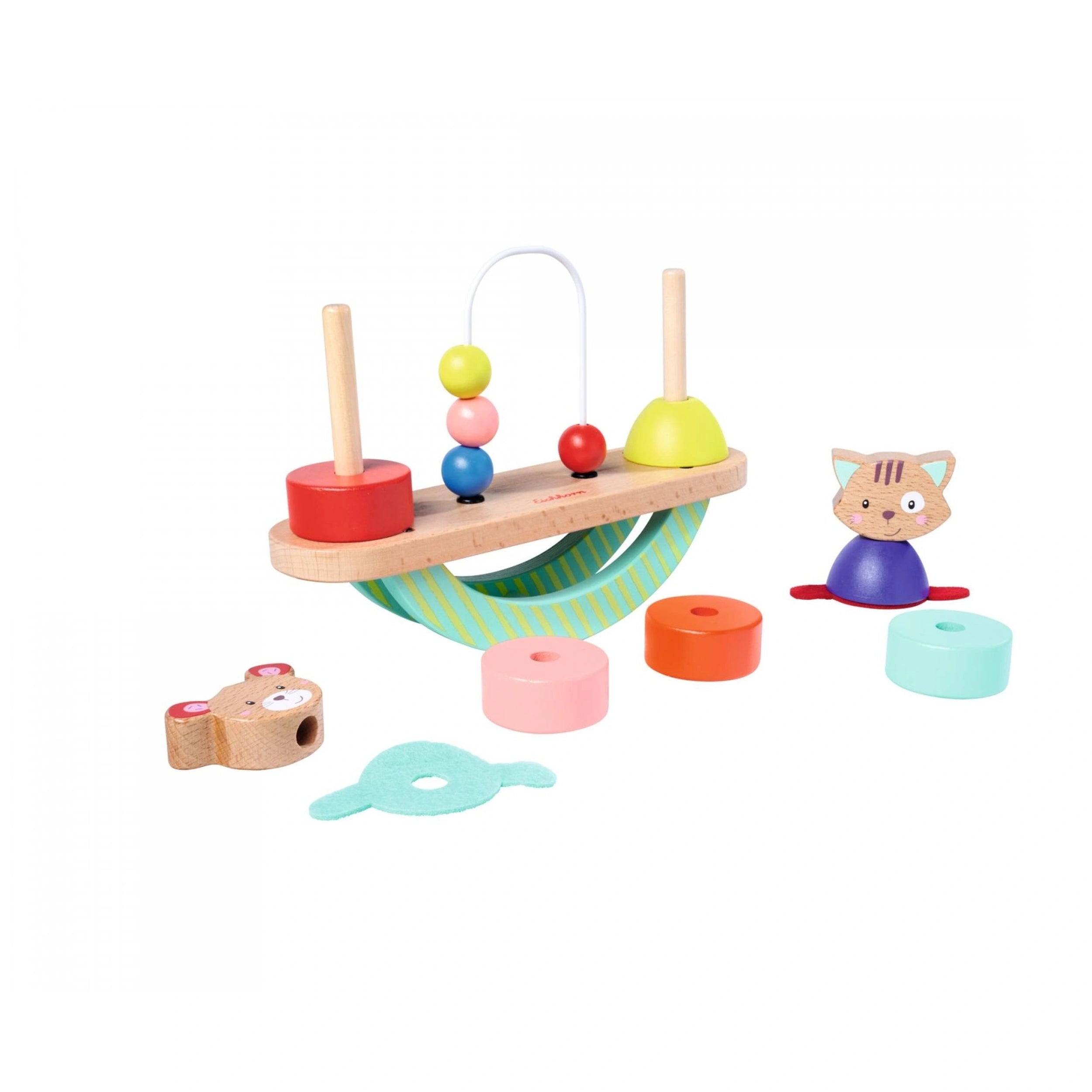 Eichhorn - Wooden Balance Game Animals - Baby Activity Toys - Baby Activity Toys