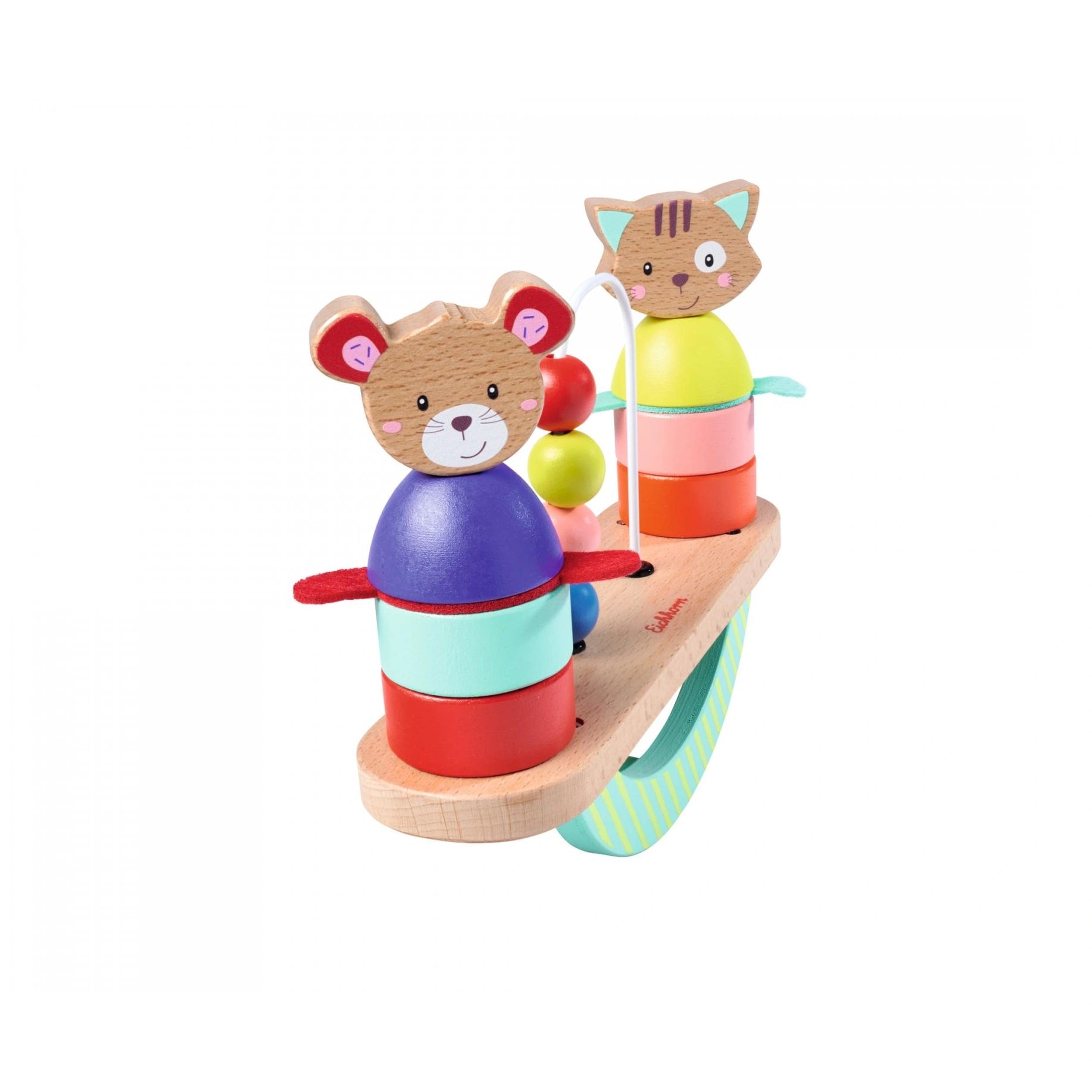 Eichhorn - Wooden Balance Game Animals - Baby Activity Toys - Baby Activity Toys