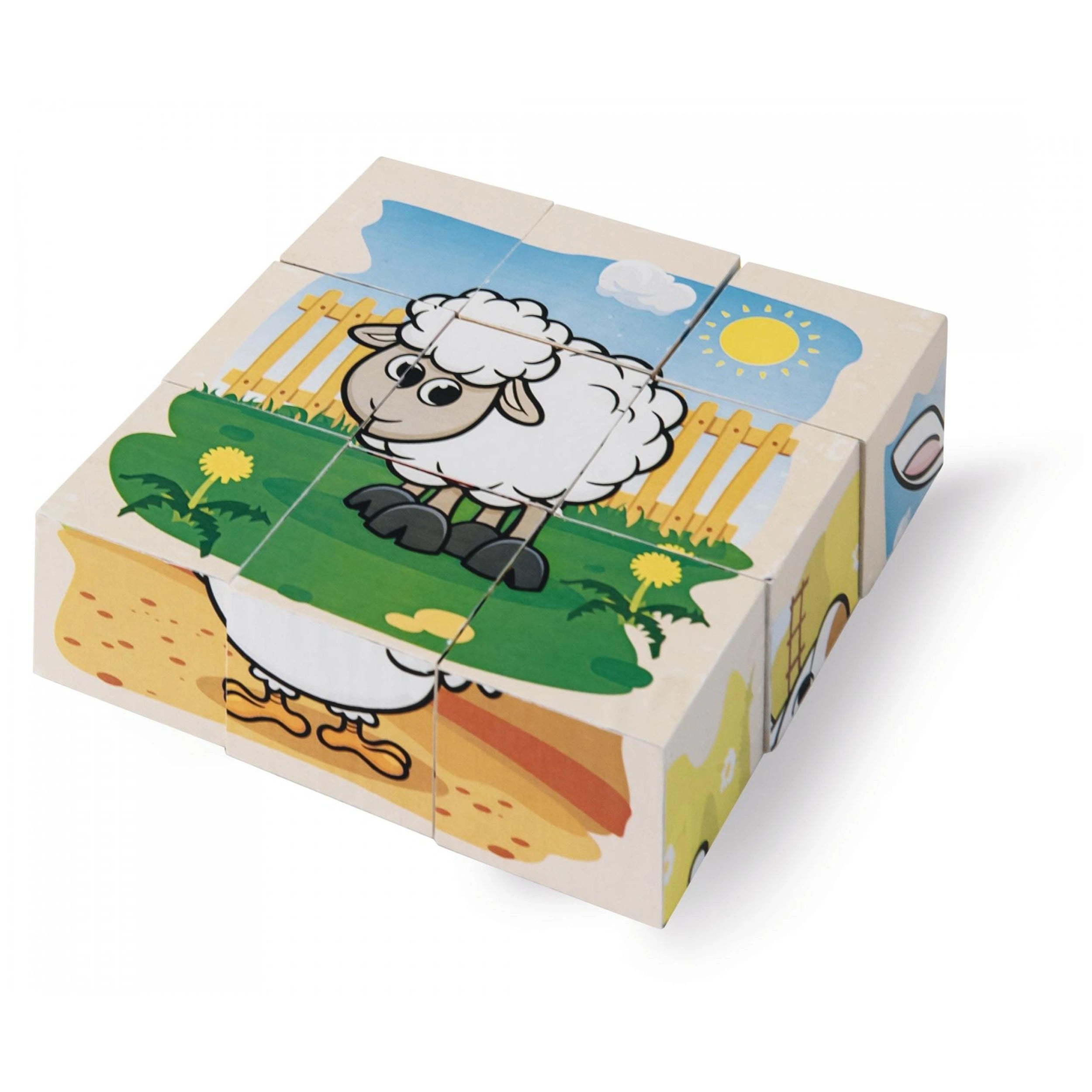 Eichhorn - Wooden Block Puzzle Farm - Puzzles