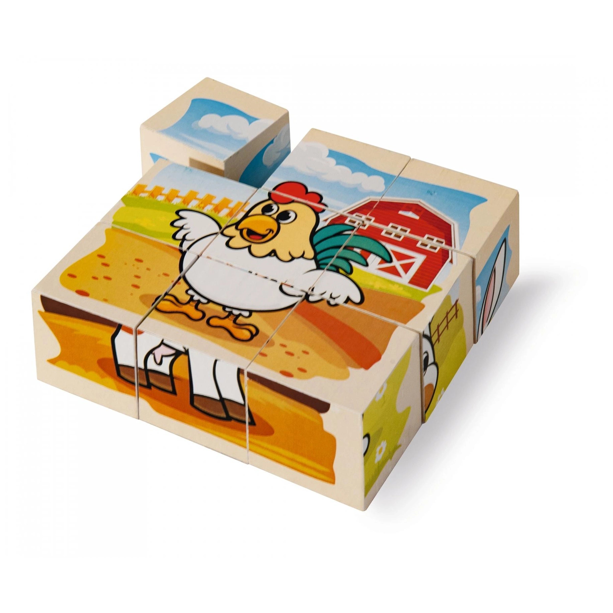 Eichhorn - Wooden Block Puzzle Farm - Puzzles