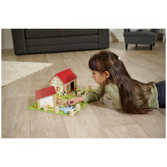 Eichhorn - Wooden Farm with Accessories - 20 Pcs - Toy Playsets - Toy Playsets