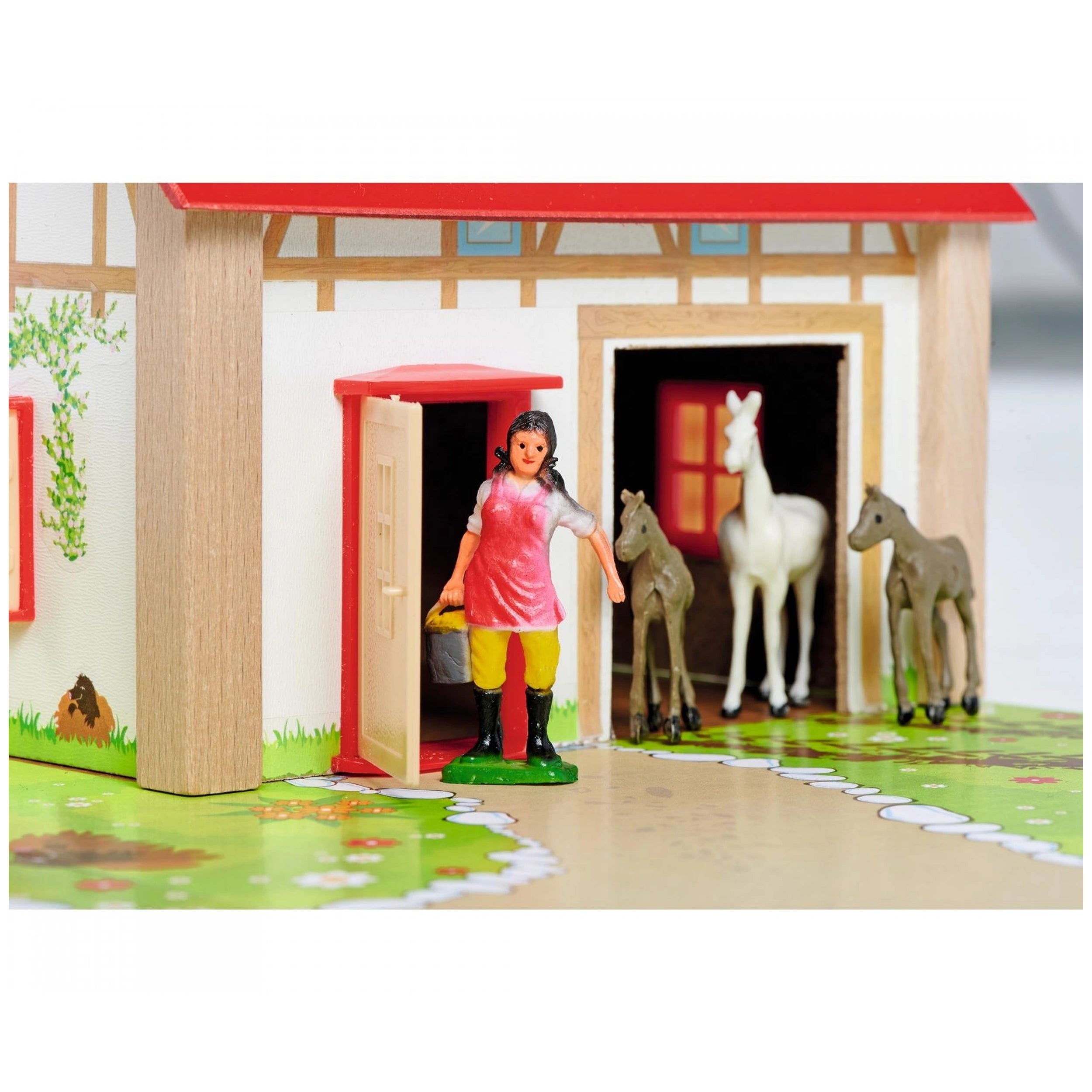 Eichhorn - Wooden Farm with Accessories - 20 Pcs - Toy Playsets - Toy Playsets