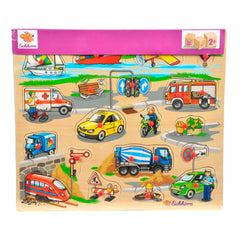 Eichhorn - Rompecabezas Mega Stud de Madera - Puzzles