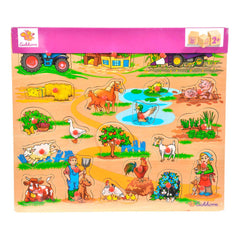 Eichhorn - Rompecabezas Mega Stud de Madera - Puzzles