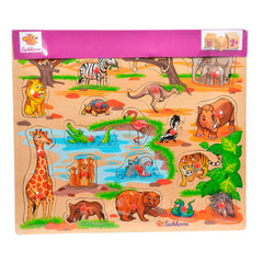 Eichhorn - Rompecabezas Mega Stud de Madera - Puzzles