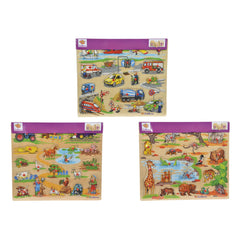 Eichhorn - Rompecabezas Mega Stud de Madera - Puzzles