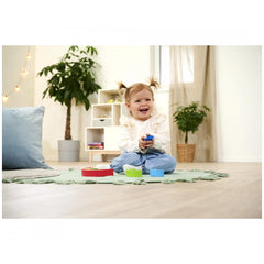 Eichhorn - Arcoíris de Madera Apilable - 8 Piezas - Juguetes de Actividad para Bebés - Juguetes de Actividad para Bebés