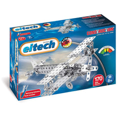 Eitech - Avión Biplano con Hélice - Juguetes de Construcción