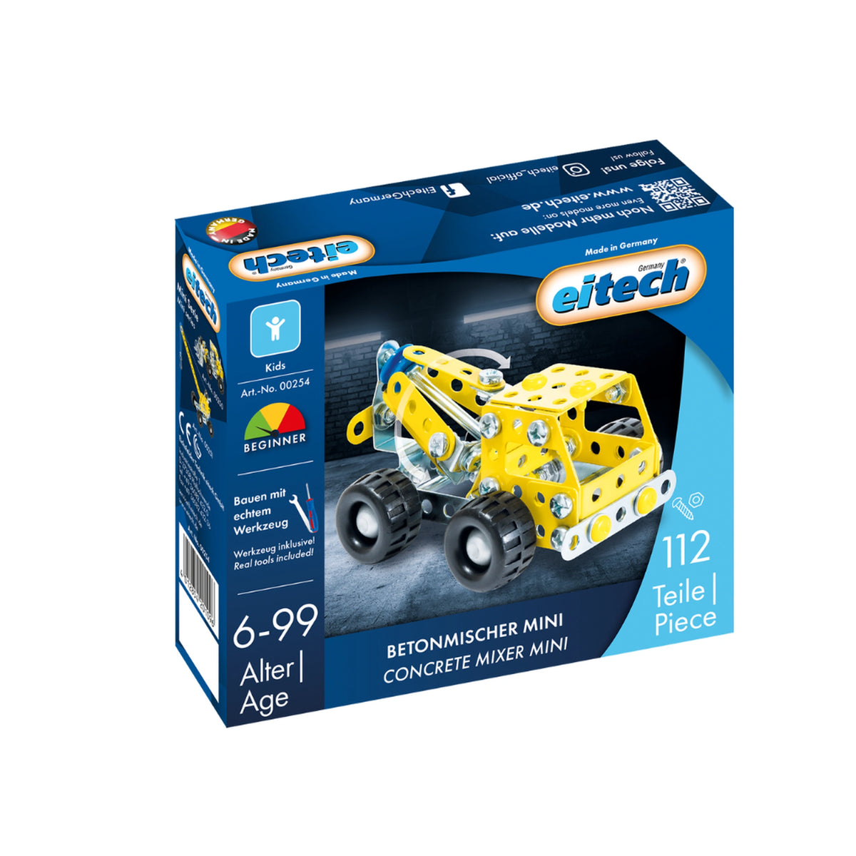 Eitech - Mini Concrete Mixer - Construction Set Toys