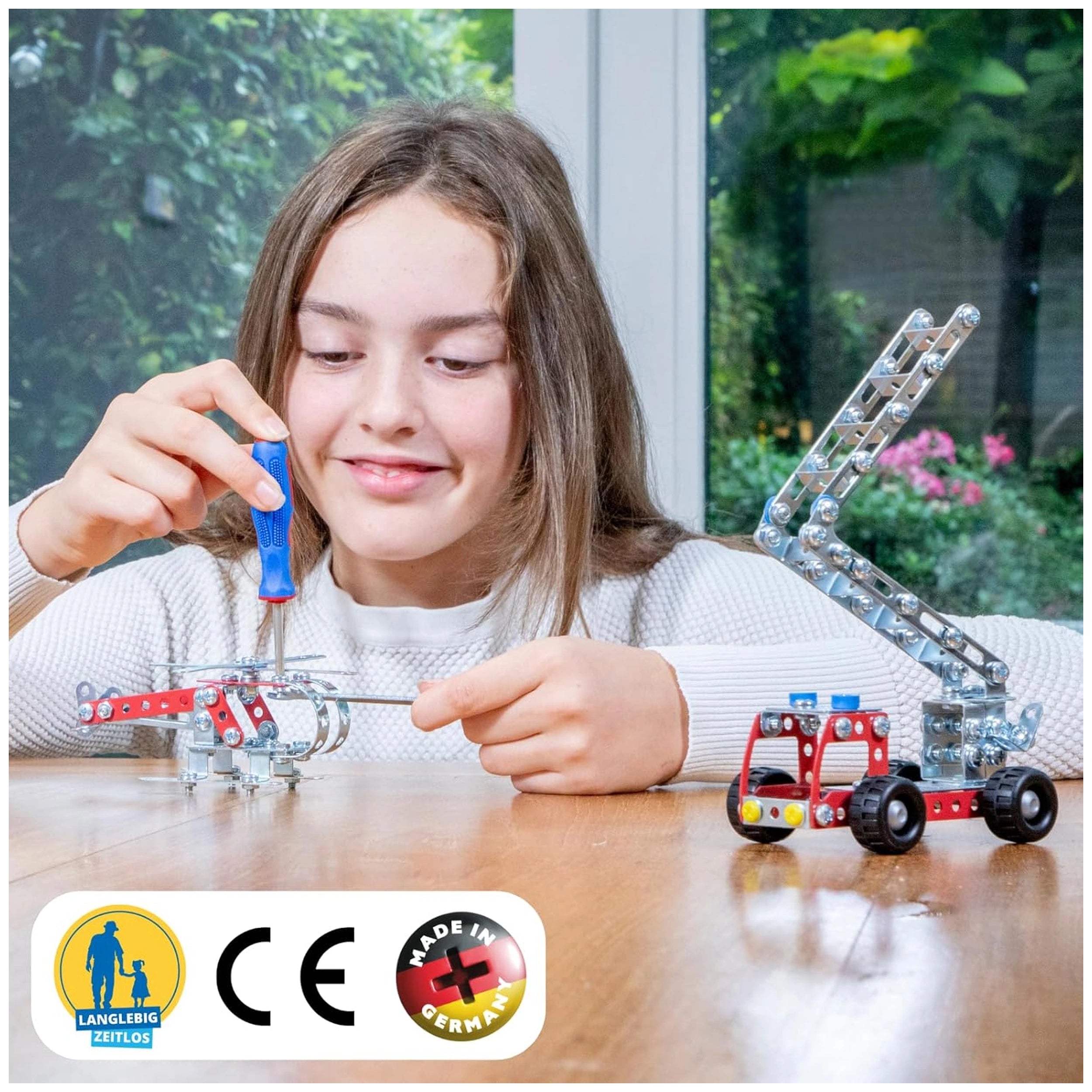 Eitech - Rubin Rocket Racer Blue Construction Set Toy