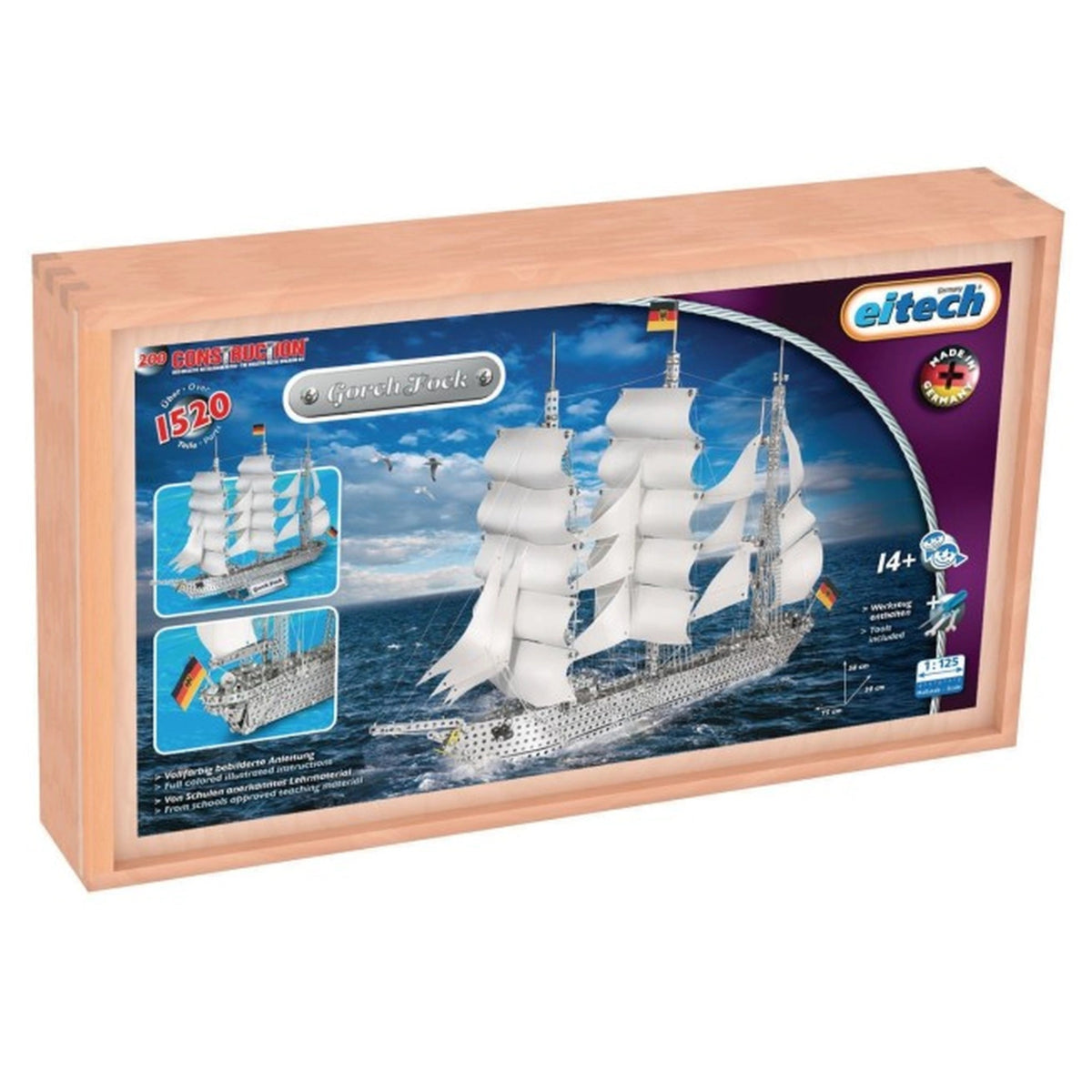 Eitech - Sailing Ship Gorch Fock - Construction Set Toys