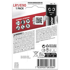 Energizer E90 N Battery Alkali-Manganese 1.5 V 1 Pc(S)