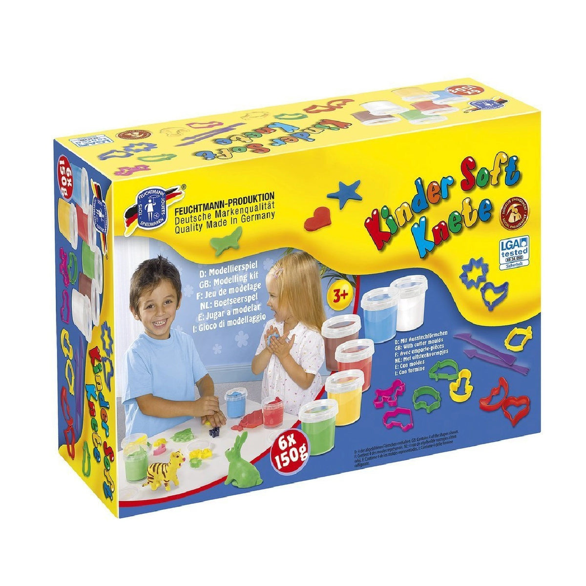 Feuchtmann - Basic Modelling Dough Maxi Pack - Clay & Modeling Dough