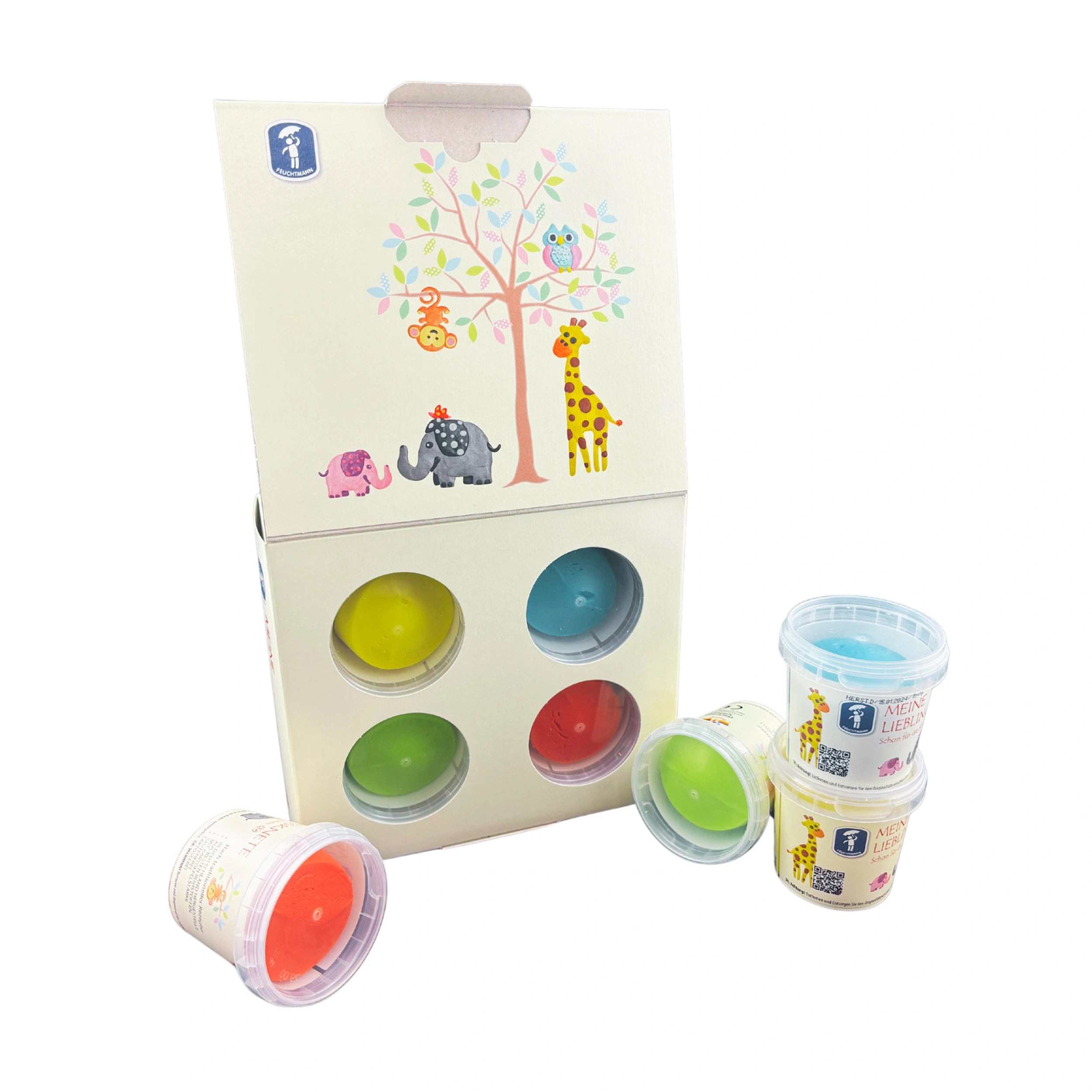Feuchtmann - My Favorite Clay 4 X 150 Gr Pack - Clay & Modeling Dough