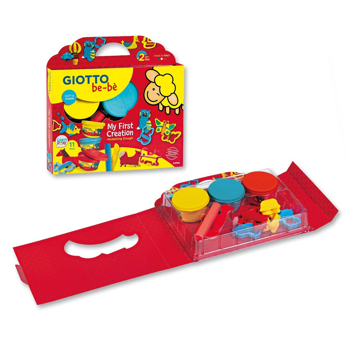 Fila - Giotto Be-Bè Mi Primera Creación - Arcilla y Masa de Modelar