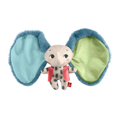 Fisher-Price - Stuffed Animals - Planet Friends All Ears Elephant - Eco-Friendly - 3 Months+ - Sensory Development