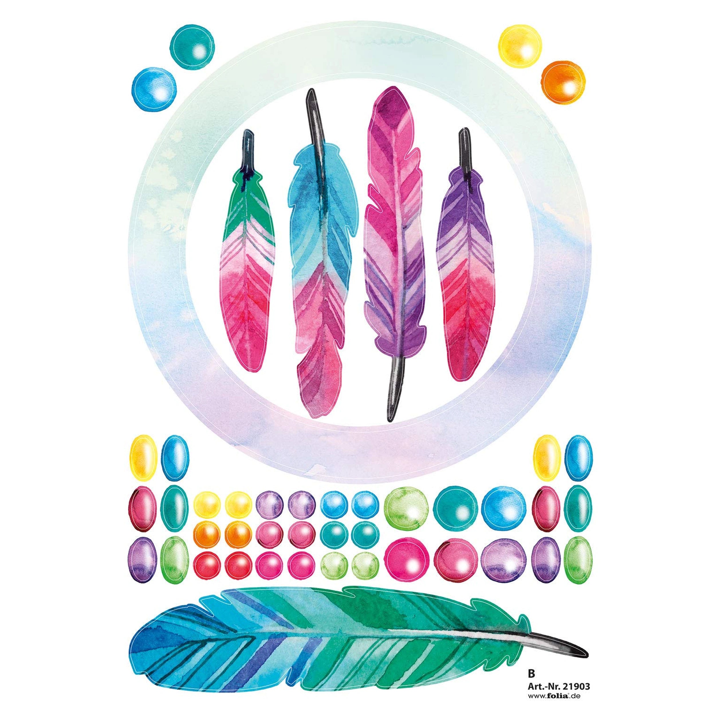 Folia - Dreamcatcher Set Ethno Kids - Arts & Crafts