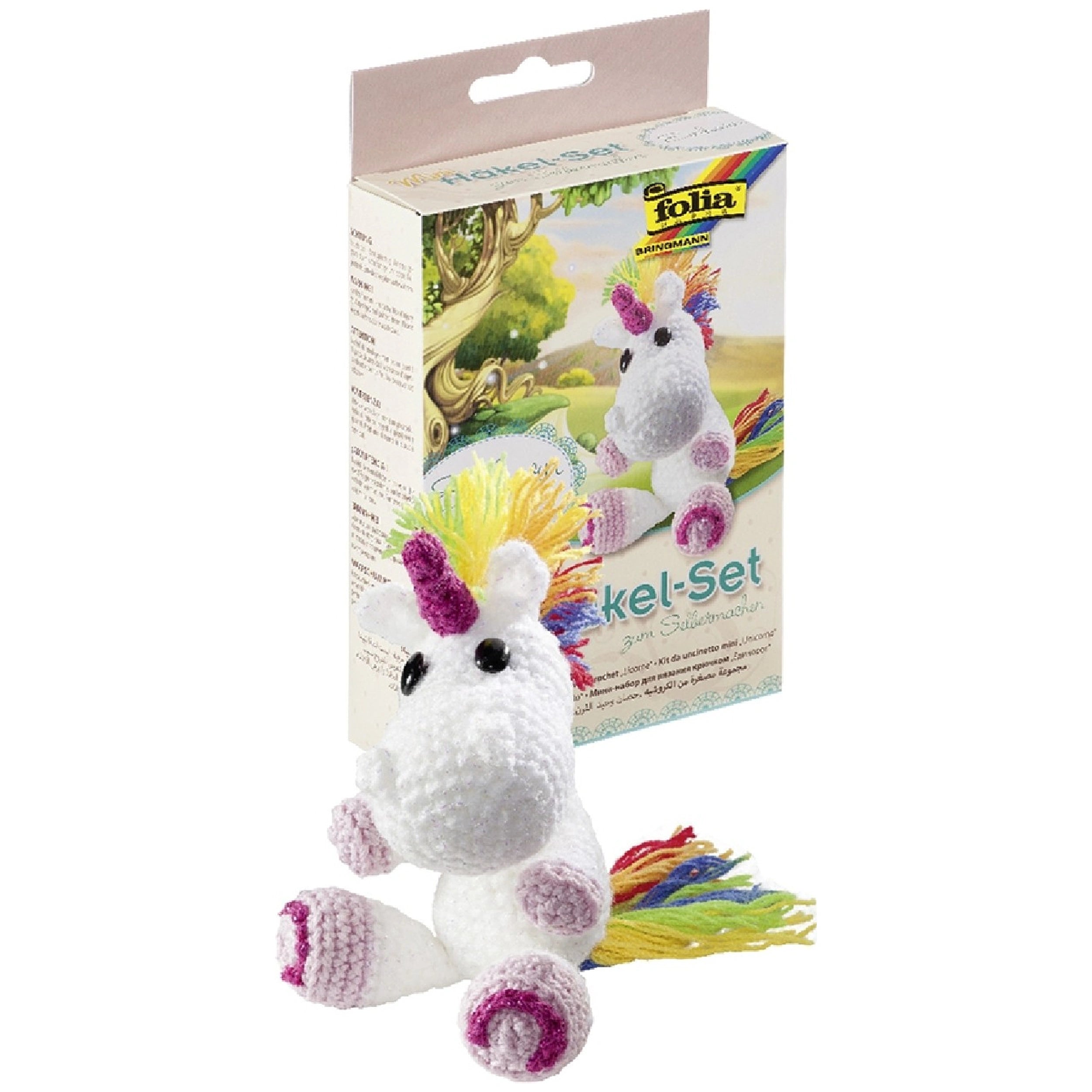 Folia - Mini Crochet Kit - Unicorn - Arts & Crafts