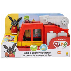 GOLDEN BEAR - Camión de Bomberos Bing con Luces y Sonidos - Juguetes de Juego