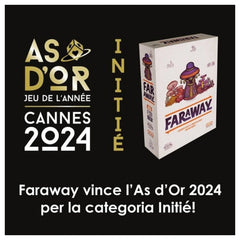 GateOnGames - Faraway - Cover Blu - Board Games Age: +10 - GOG32506 - Italian Edition