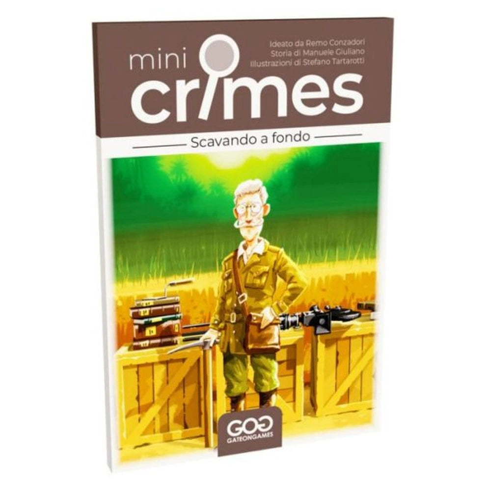 Gate On Games - Mini Crimes - Juegos de Mesa - 8+ - GOG30223 - Edición Italiana
