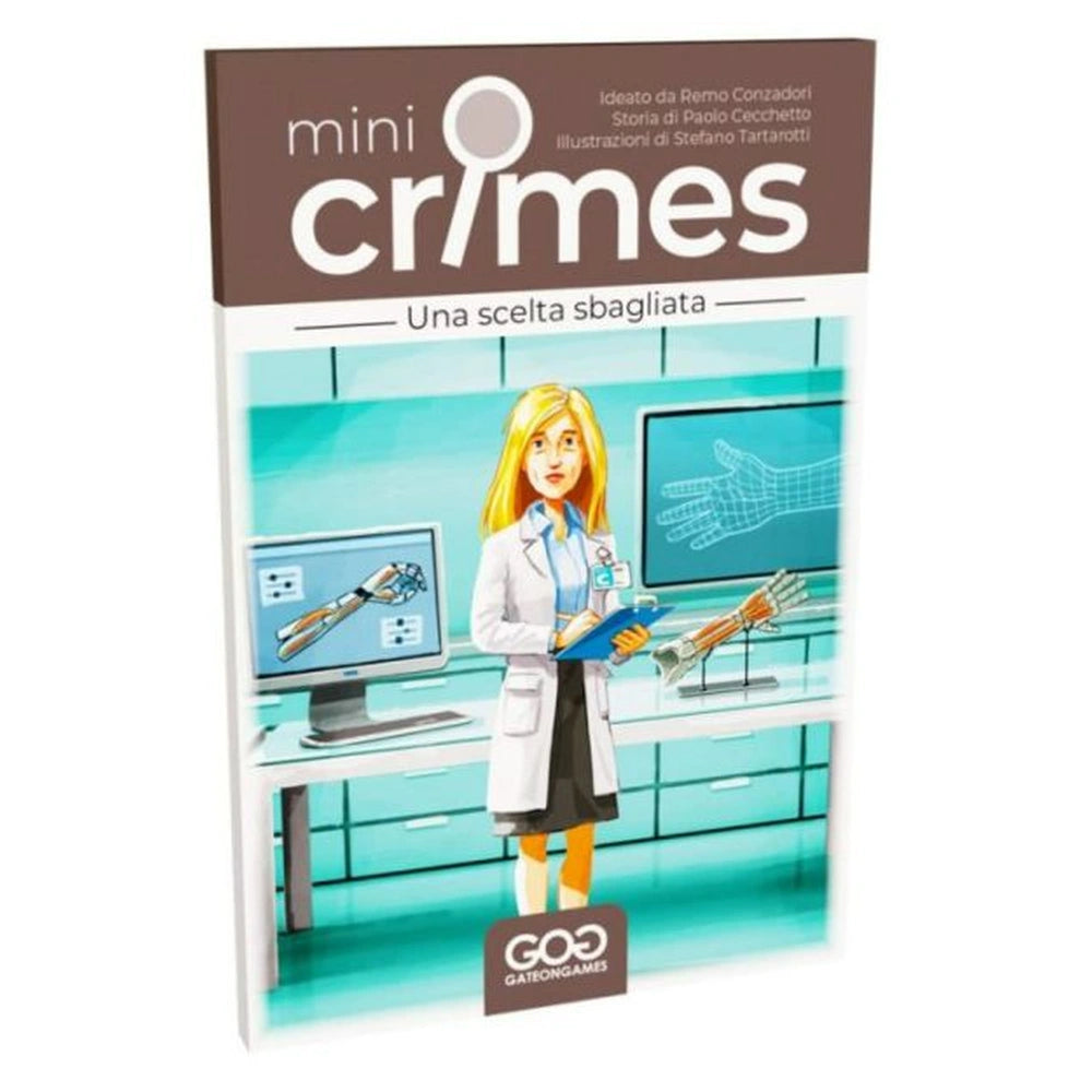 Gate On Games - Mini Crimes - Juegos de Mesa - 8+ - GOG30225 - Edición Italiana