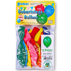 Globo - Globos de Cumpleaños Felices 31 Cm - Paquete de 8