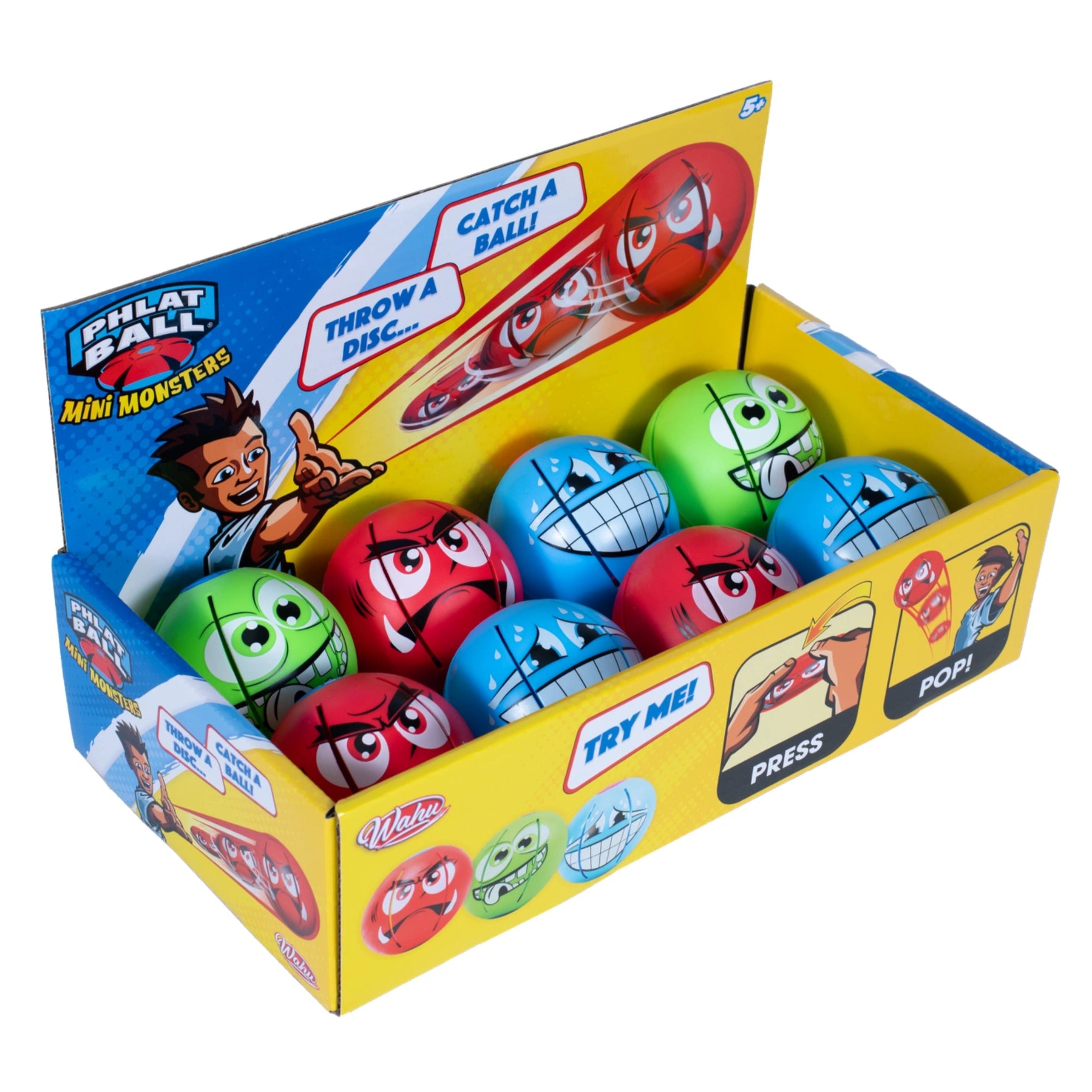Goliath - Wahu Kamuolys Phlat Ball Mini Monsters Sports Toys