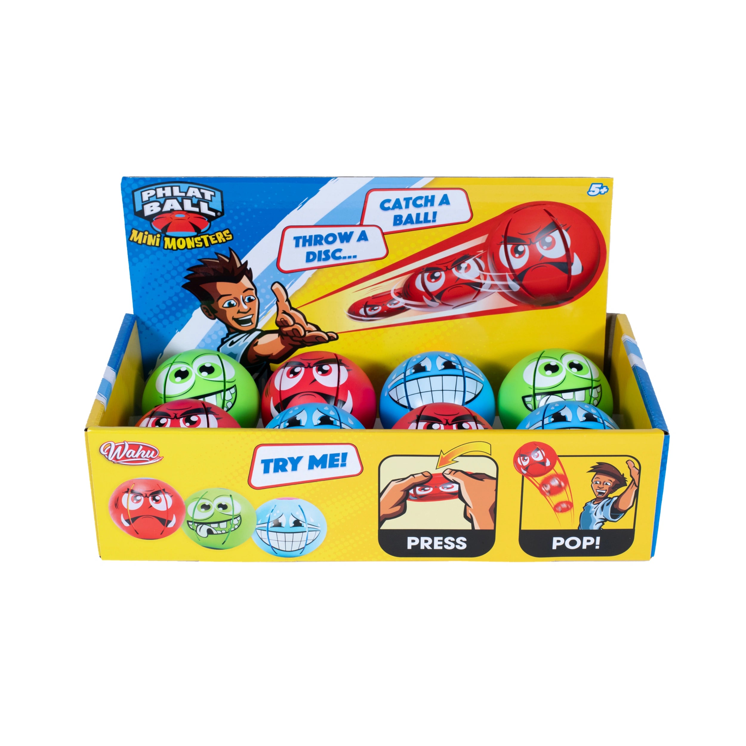 Goliath - Wahu Kamuolys Phlat Ball Mini Monsters Sports Toys