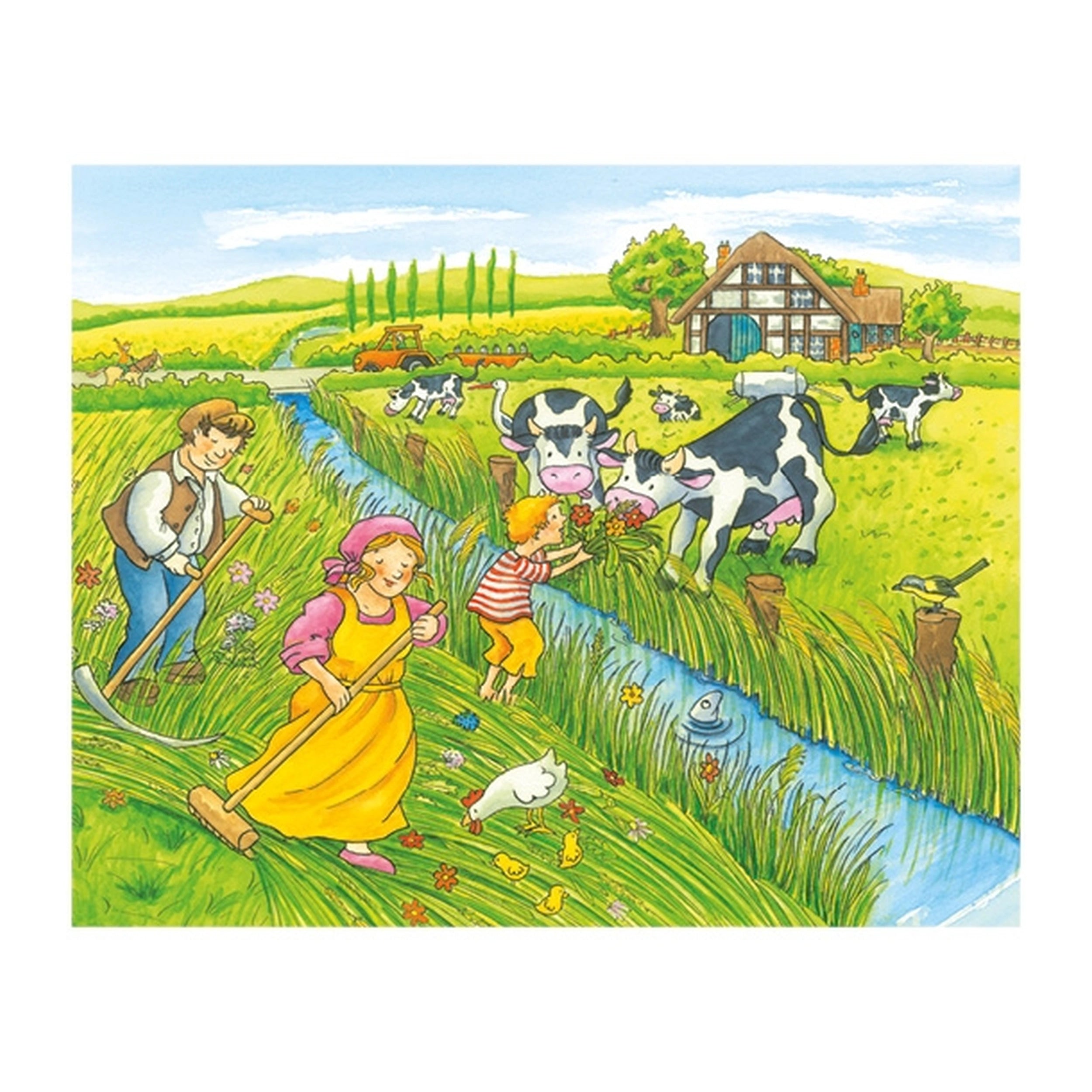 Gollness - Cubo Puzzle Estaciones en la Granja - Puzzles