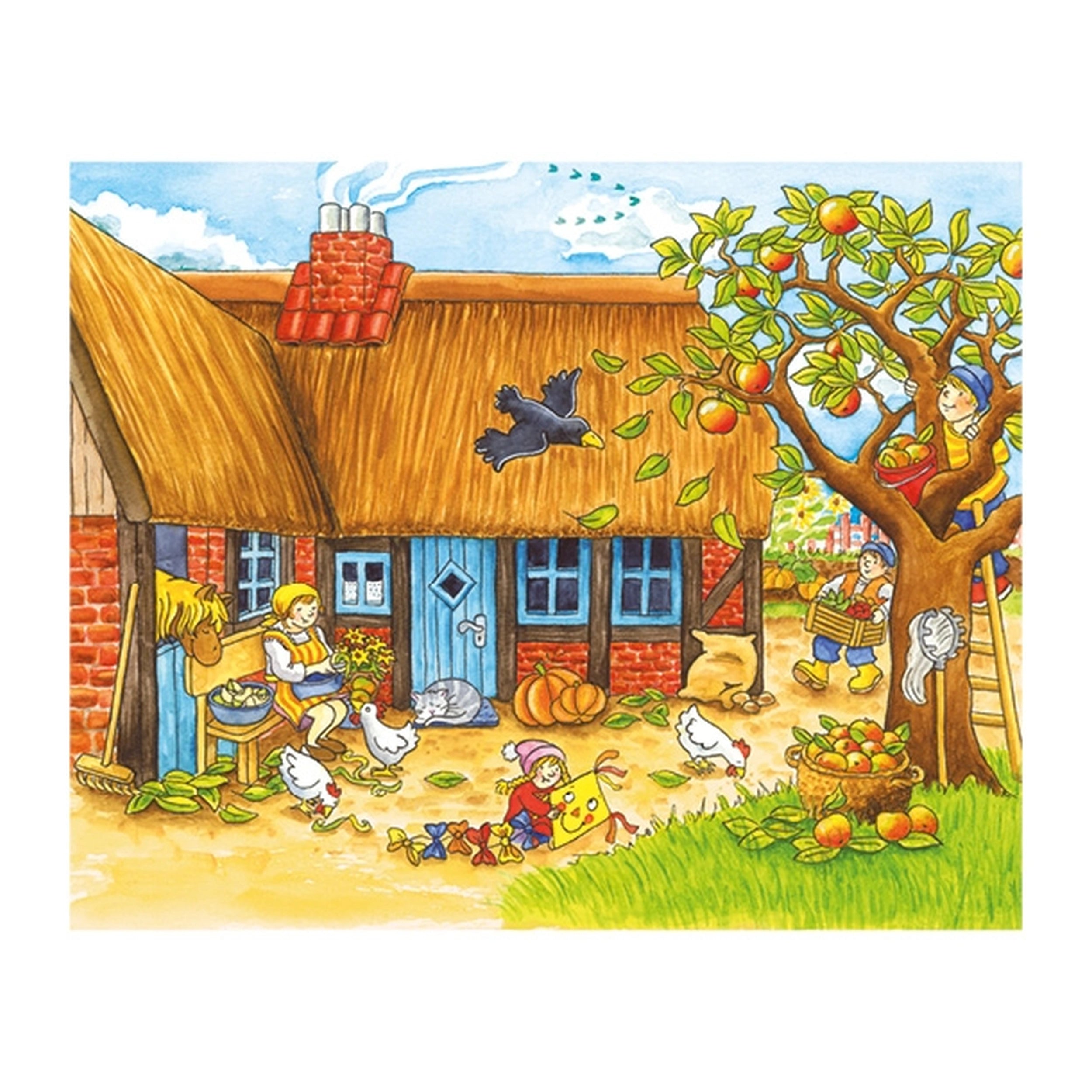 Gollness - Cubo Puzzle Estaciones en la Granja - Puzzles