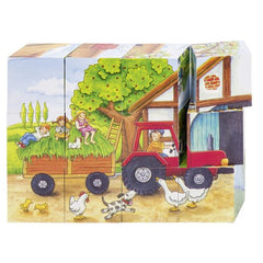 Gollness - Cubo Puzzle Estaciones en la Granja - Puzzles