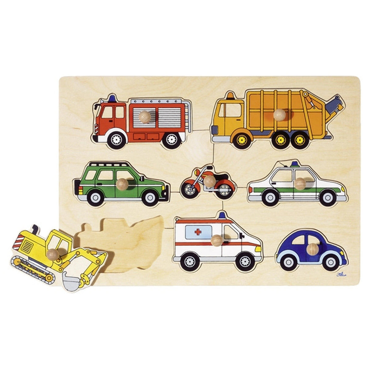 Gollness - Means Of Transport Lift-Out Puzzle - Puzzles