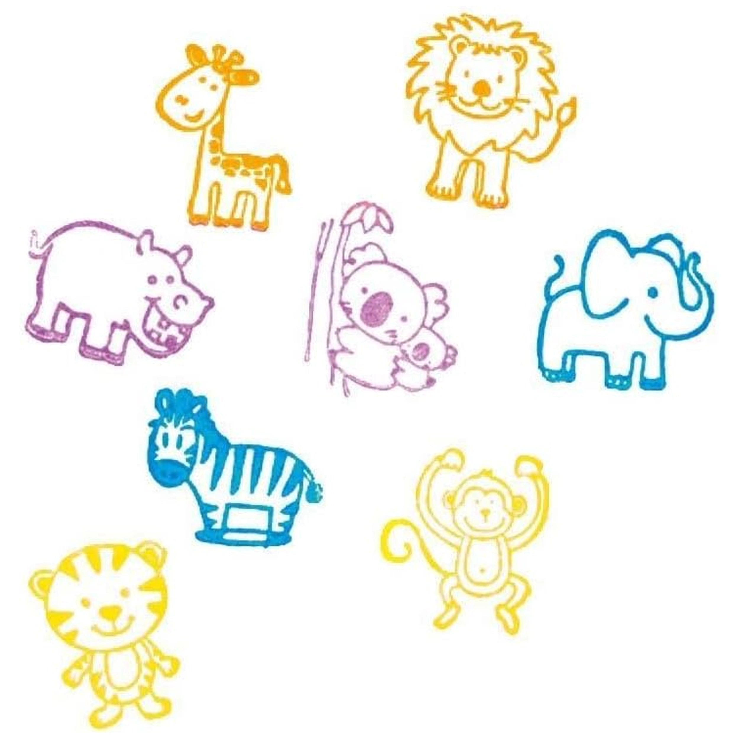 Gollness - Wild Animals Stamp Set - Arts & Crafts