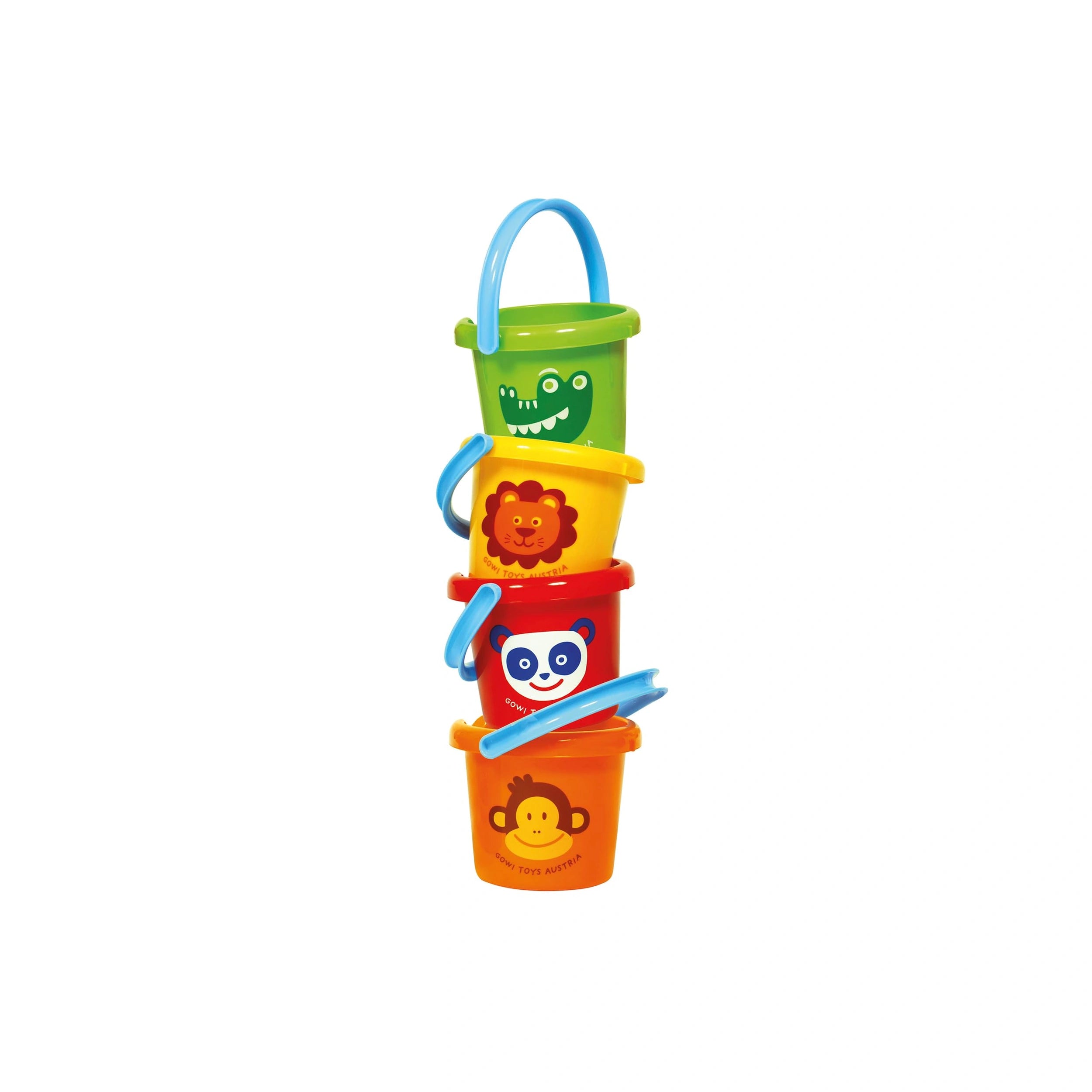 Gowi - Cubo de Playa Diámetro 16 Cm Multicolor - Juguetes de Playa y Arena