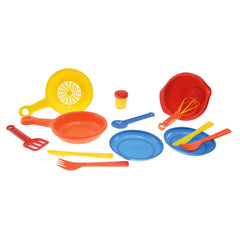 Gowi - Set de Cocina Viena 14 Piezas - Profesiones de Juego y Juego de Roles