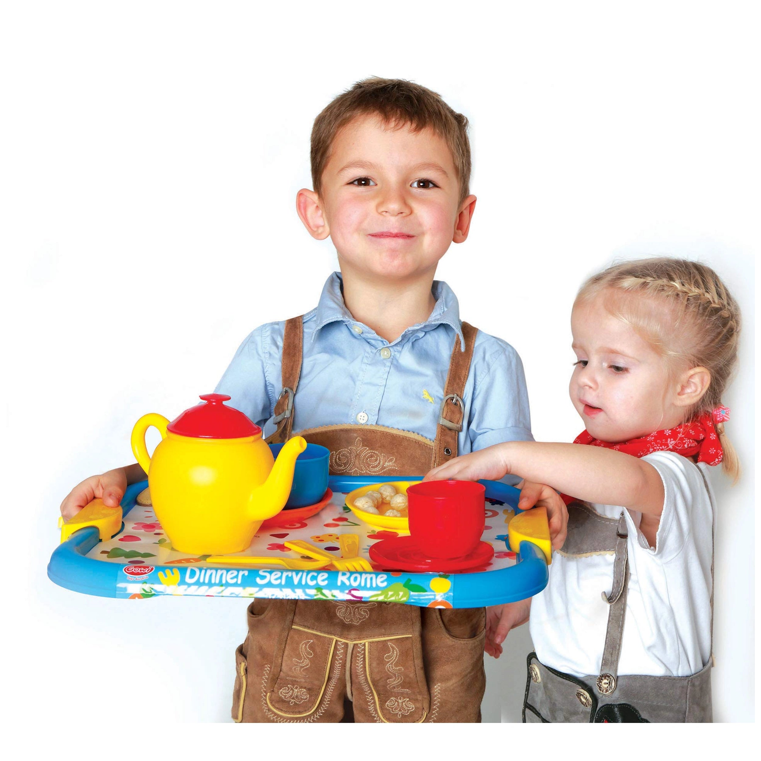 Gowi - Servicio de Cena Roma 40 Piezas - Profesiones de Juego y Juego de Roles
