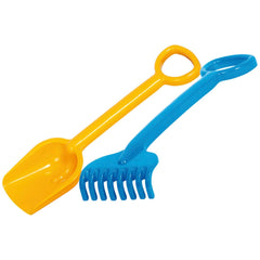 Gowi - Pala y Rastrillo 40 cm - Set - Juguetes de Playa y Arena