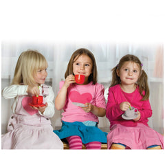 Gowi - Juego de té "Tea 4 Two" 8 piezas - Profesiones de juego y juego de roles