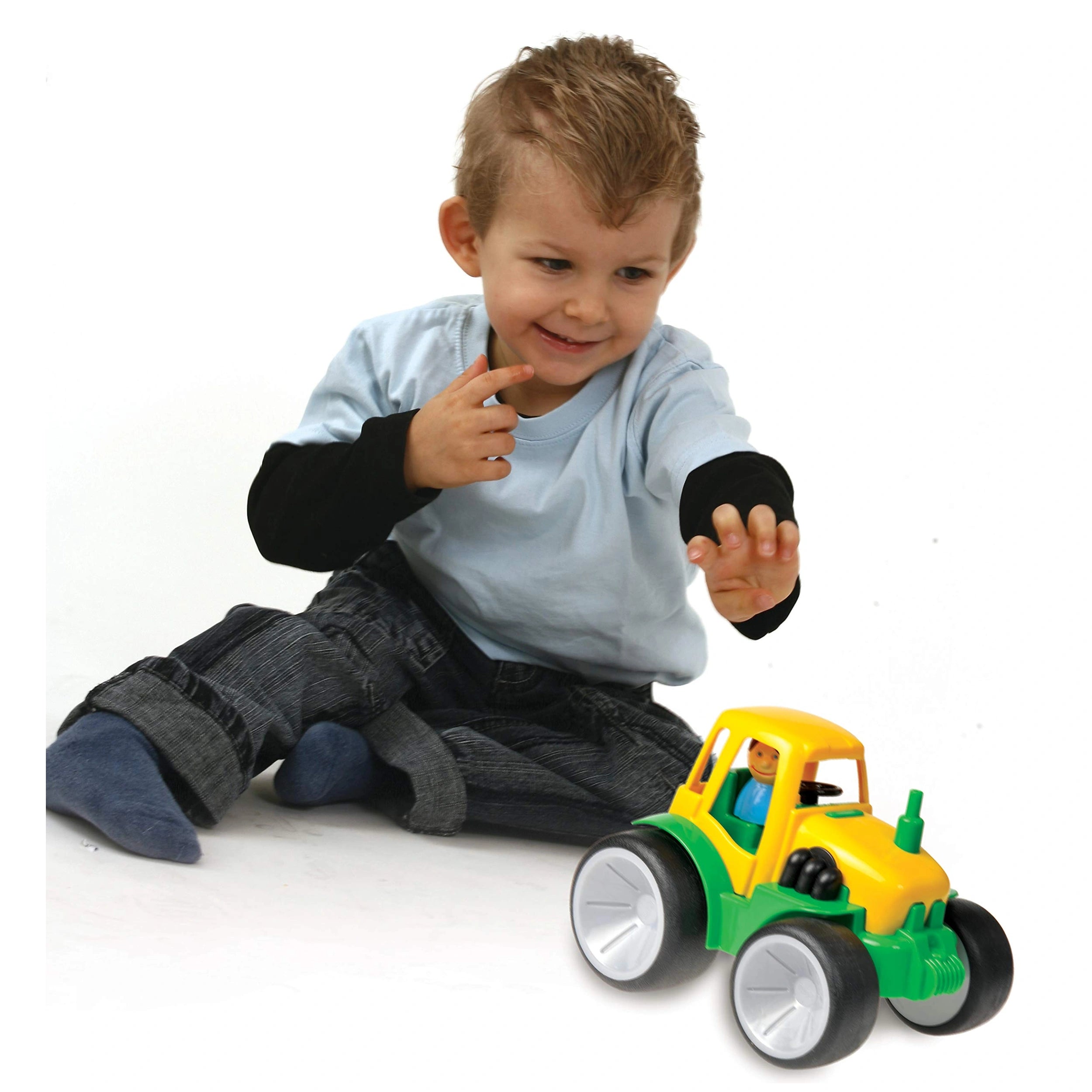Gowi - Tractor Sin Pala - Vehículos de Juego