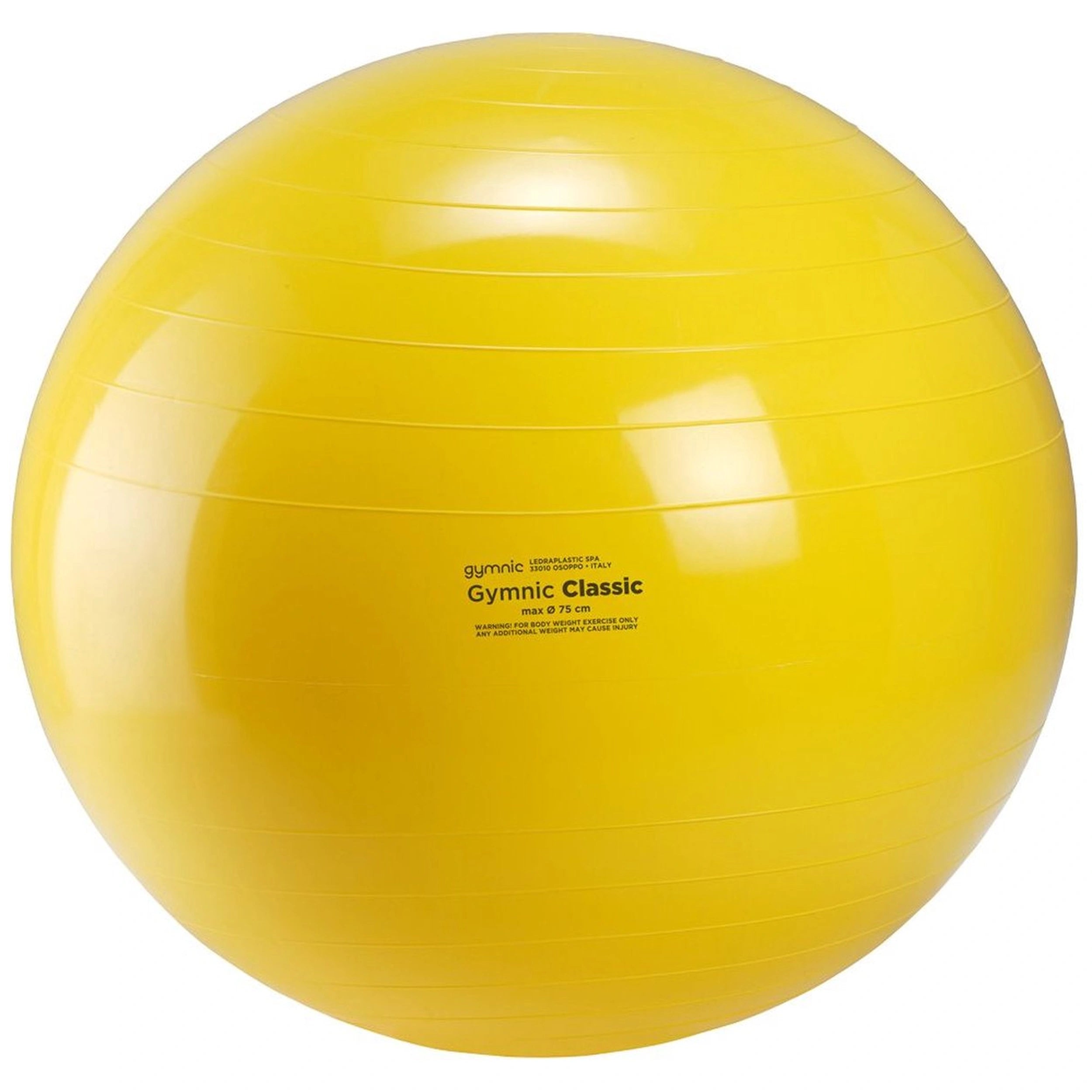 Gymnic - Classic Fitness Ball 75 cm Yellow