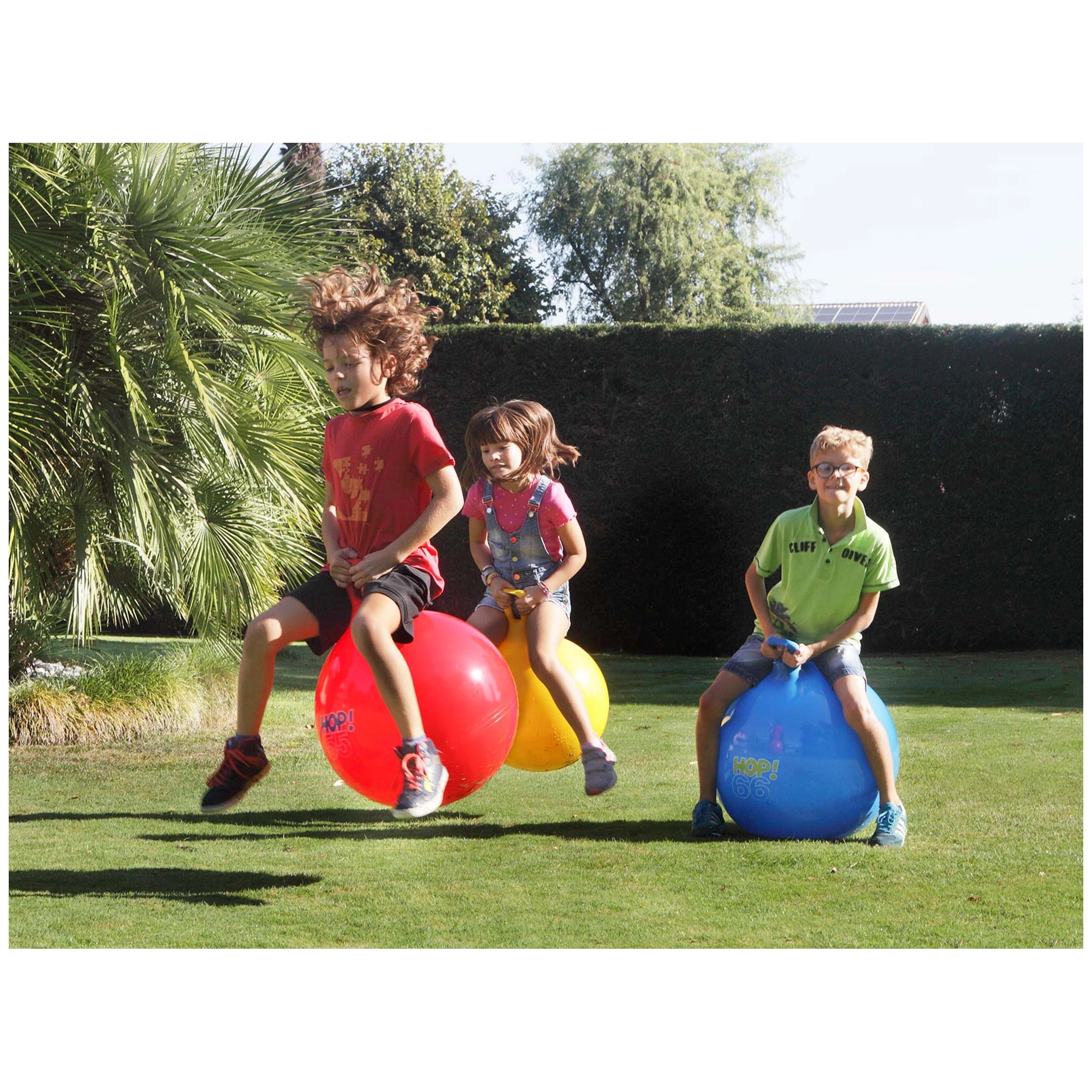 Gymnic - Hop Hop 55 Riding Toy Jumping Ball Red