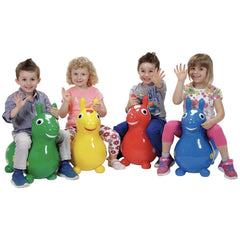 Gymnic - Juguete de montar Rody Caballo Saltarín Azul