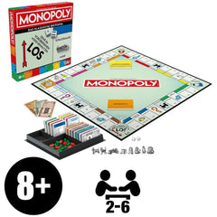 HASBRO - Monopoly Clásico Edición Alemana - Juegos de Mesa