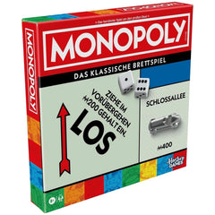 HASBRO - Monopoly Clásico Edición Alemana - Juegos de Mesa